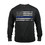 Rothco Long Sleeve Thin Blue Line T-Shirt, Price/each