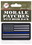 Rothco PVC Thin Blue Line Flag Patch - Hook Back, Price/each