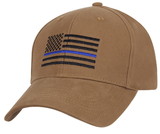 Rothco 4372 Thin Blue Line Flag Low Profile Cap