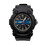 Aqua Force Thin Blue Line Police Officer Rugged Pu Rubber Watch (50m Water Resistant), Price/each