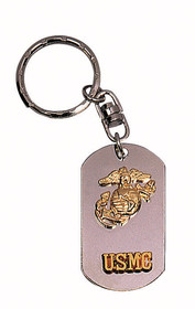 Rothco 4782 USMC Dog Tag Key Chain