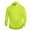 Custom Rothco High-Vis Performance Hooded Sweatshirt - Safety Green