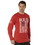 Rothco Long Sleeve R.E.D. (Remember Everyone Deployed) Athletic Fit  T-Shirt