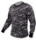 Custom Rothco Long Sleeve Digital Camo T-Shirt, Price/each