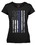 Rothco Women's Thin Blue Line Longer T-Shirt, Price/each