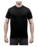 Rothco Solid Color Cotton / Polyester Blend Military T-Shirt