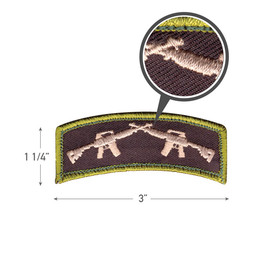 Rothco Crossed Rifles Morale Patch