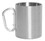 Rothco Insulated Stainless Steel Portable Camping Mug With Carabiner Handle - 15 oz