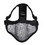 Bravo Tac Gear Strike Steel Half Face Mask, Price/each
