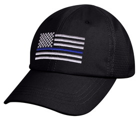Rothco Tactical Mesh Back Cap With Thin Blue Line Flag