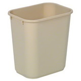 Continental Plastic Wastebasket -28 1/8 Qt