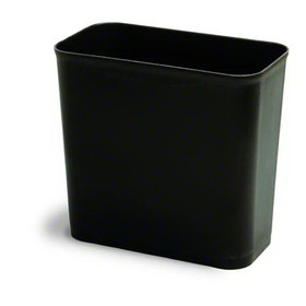 Continental 2927-GY UL Classified Rect. Wastebasket - 27 5/8 Qt