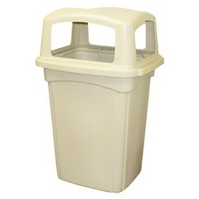Continental 6564-BE Colossus Receptacle - 56 Gal., Four Openings