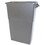 Impact 7023-3 23 Gal. Thin Bin Gray Container, Price/Each