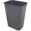 Impact 7703-3GY Rectangular Soft-Sided Wastebasket - 41 Qt., Gray, Price/Each