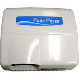 Palmer HD907WH Hands Free Metal Auto Hand Dryer