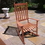 Northbeam MPG-PT-41110 Traditional Rocking Chair, Natural Stain