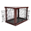 Zoovilla MPSC001 Cage with Crate Cover, Mohogany, Small