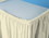 Creative Converting 010032 Ivory Plastic Tableskirt 14' Solid (Case of 6)