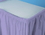 Creative Converting 010034 Luscious Lavender Plastic Tableskirt 14' Solid (Case of 6)
