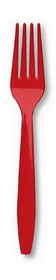 Creative Converting 010463B Classic Red Cutlery (Case of 600)