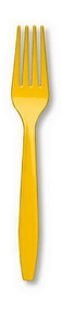 Creative Converting 010465B School Bus Yellow Cutlery (Case of 600)