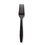Creative Converting 010467B Black Velvet Cutlery (Case of 600), Price/Case