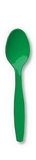 Creative Converting 010561B Emerald Green Cutlery (Case of 600)