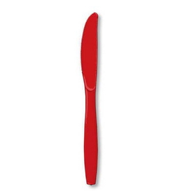 Creative Converting 010573B Classic Red Cutlery (Case of 600)