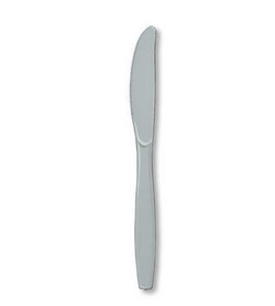Creative Converting 010586B Shimmering Silver Cutlery (Case of 600)
