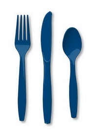 Creative Converting 010600 Navy Cutlery (Case of 288)