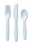 Creative Converting 010604 Pastel Blue Cutlery (Case of 288)