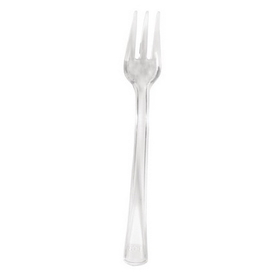 Creative Converting 013432 Clear TrendWare Mini Forks (Case of 144)