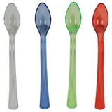 Creative Converting 019440 Assorted Translucent TrendWare Mini Spoons (Case of 144)