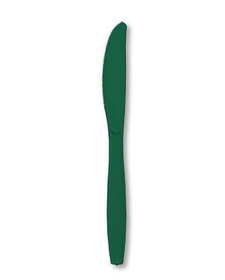 Creative Converting 019924 Hunter Green Cutlery (Case of 288)