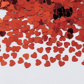 Creative Converting 02015 Red Heart Shaped Confetti (Case of 12)