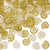 Creative Converting 021442 Décor Confetti Mimosa Swirls, CASE of 12