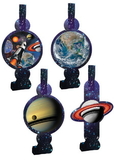 Creative Converting 025533 Space Blast Blowouts w/ Medallions (Case of 48)