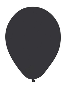 Creative Converting 041318 Black Velvet 12&quot; Latex Balloons (Case of 180)
