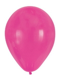 Creative Converting 041321 Candy Pink 12" Latex Balloons (Case of 180)