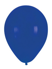 Creative Converting 041327 True Blue 12&quot; Latex Balloons (Case of 180)