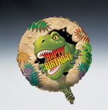 Creative Converting 045012 Dino Blast Metallic Balloon (Case of 12)
