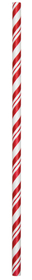 Creative Converting 051151 Classic Red Striped Paper Straws (Case of 144)