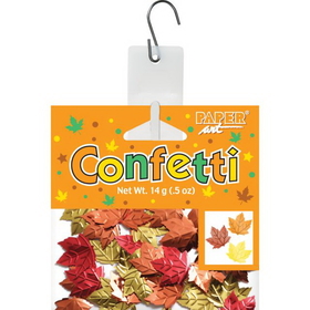 Creative Converting 061293 Thanksgiving D&#233;cor Confetti, Maple Leaf (Case Of 12)