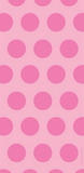 Creative Converting 071053 Candy Pink Two-Tone Polka Dot Cello Bags (Case of 240)