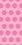 Creative Converting 071053 Candy Pink Two-Tone Polka Dot Cello Bags (Case of 240), Price/Case