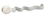 Creative Converting 078010 White Crepe Streamer, 81' Solid (Case of 12)