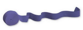 Creative Converting 078130 Purple Crepe Streamer, 81' Solid (Case of 12)