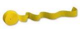 Creative Converting 078520 School Bus Yellow Crepe Streamer, 81' Solid (Case of 12)