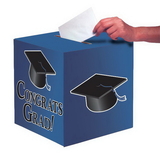 Creative Converting 083312 Graduation Décor Card Box, Grad, 9
